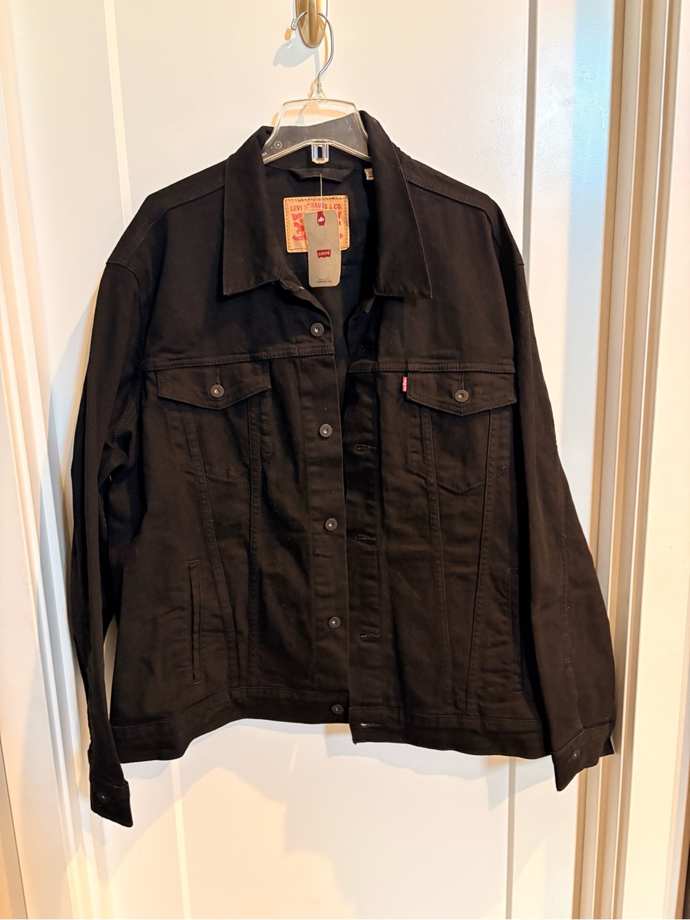 Levi's Men’s Black Denim Trucker Jacket
